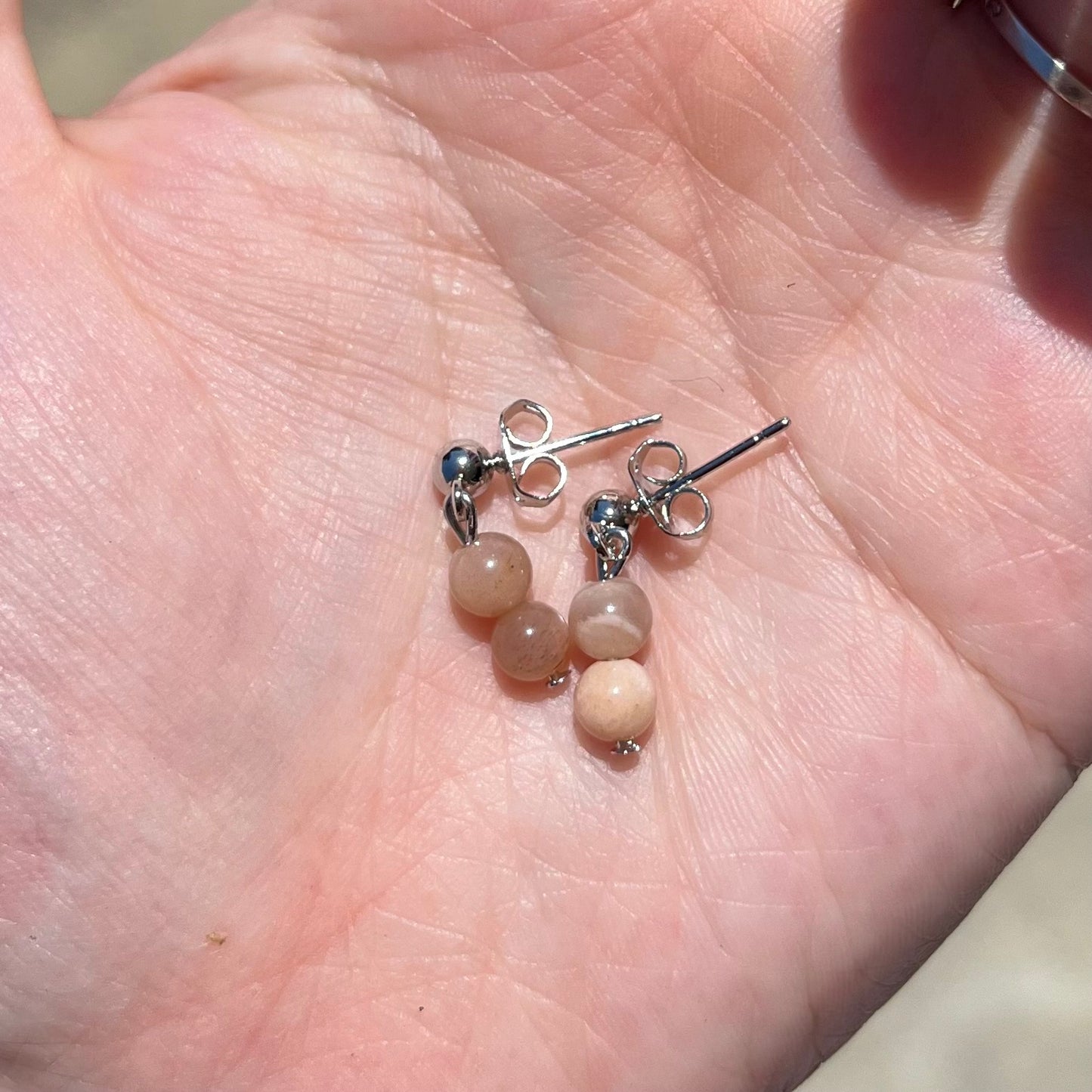 Sunstone Gemstone Earrings